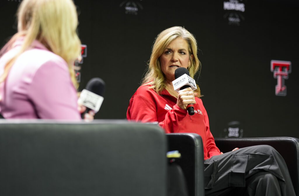 Texas Tech Red Raiders head coach Krista Gerlich