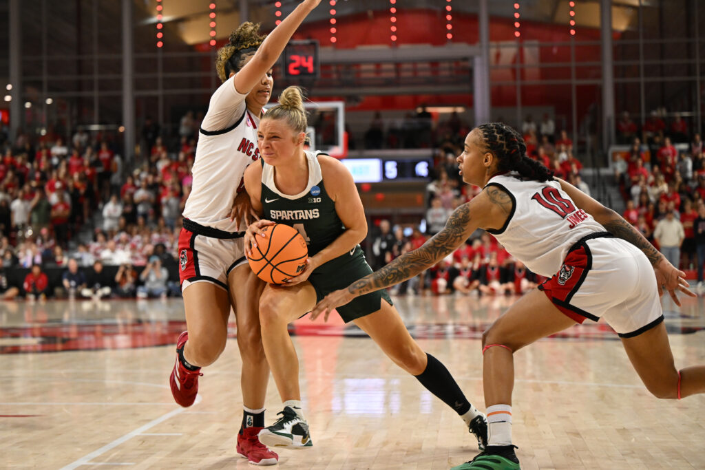 Michigan State Spartans guard Theryn Hallock