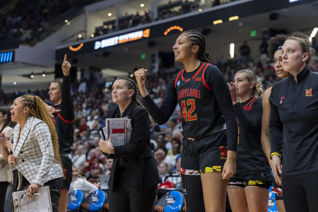 Maryland Terrapins forward Amari DeBerry
