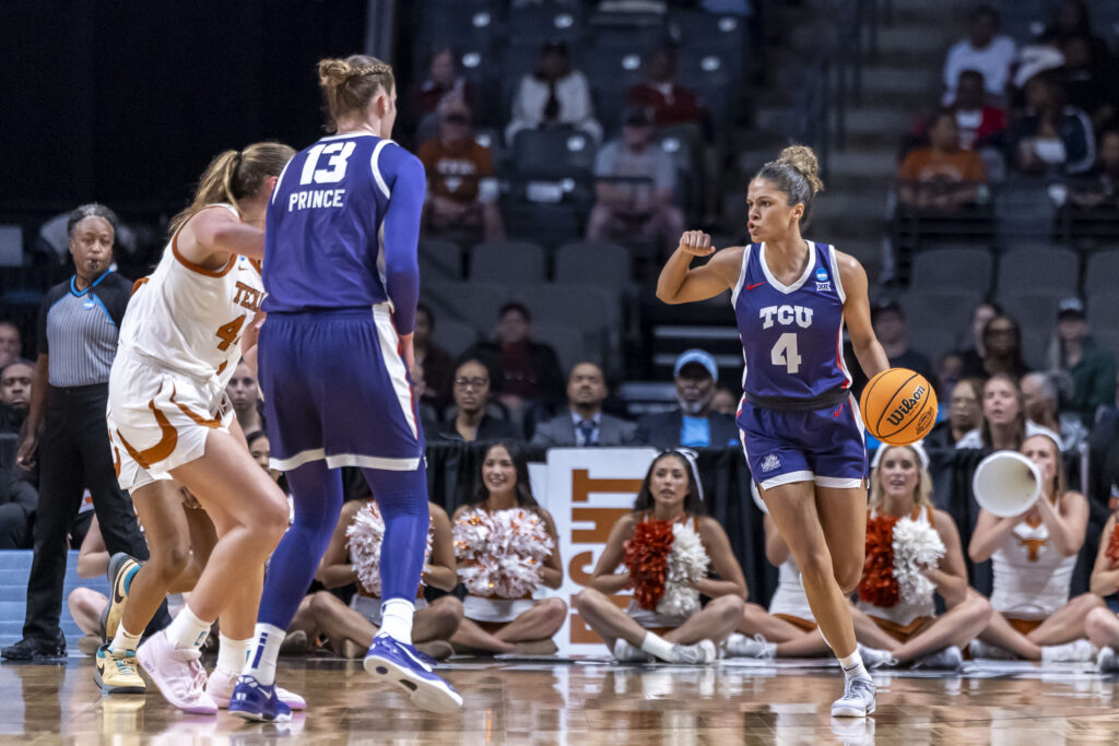 TCU Horned Frogs guard Donovyn Hunter