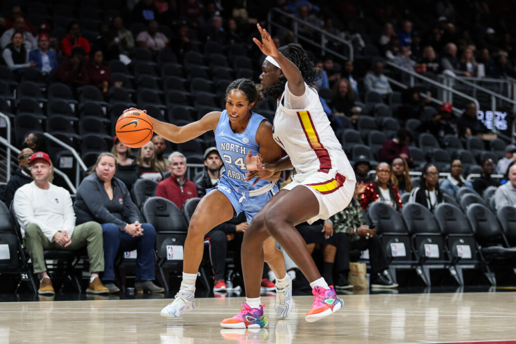 North Carolina Tar Heels guard Indya Nivar