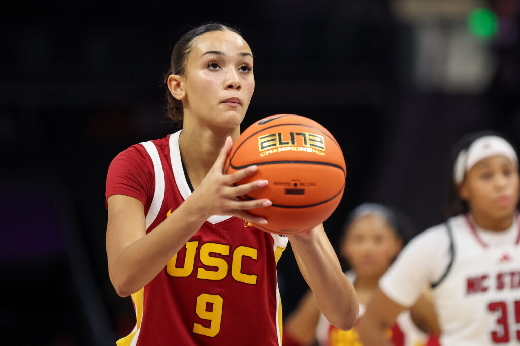Southern California Trojans guard Jazzy Davidson