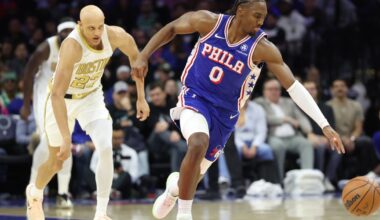 5 Sixers thoughts: Tyrese Maxey has a new signature skill, and welcome to the unofficial beginning of NBA trade season