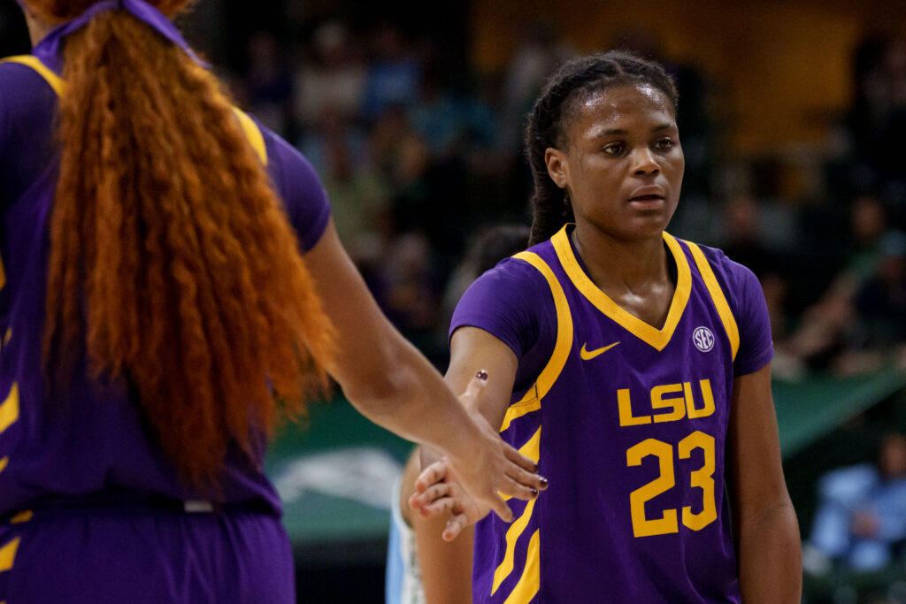 LSU Tigers guard Milaysia Fulwiley