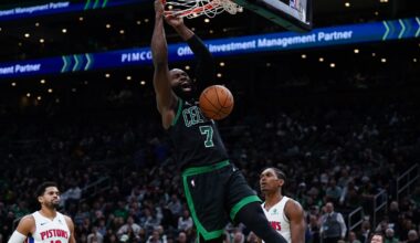 Boston Celtics Put An End To Pistons' 13-Game Winning Streak