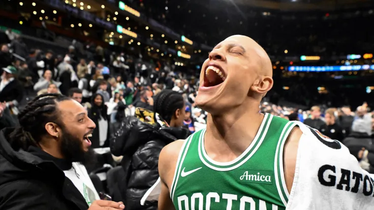 Celtics' Jordan Walsh makes basketball history never done ever before in NBA image