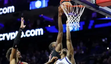 76ers' Tyrese Maxey made the best defensive play of his career to secure win image