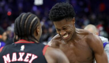 Friday film: What happened before VJ Edgecombe and Tyrese Maxey won the Sixers a game in stunning fashion