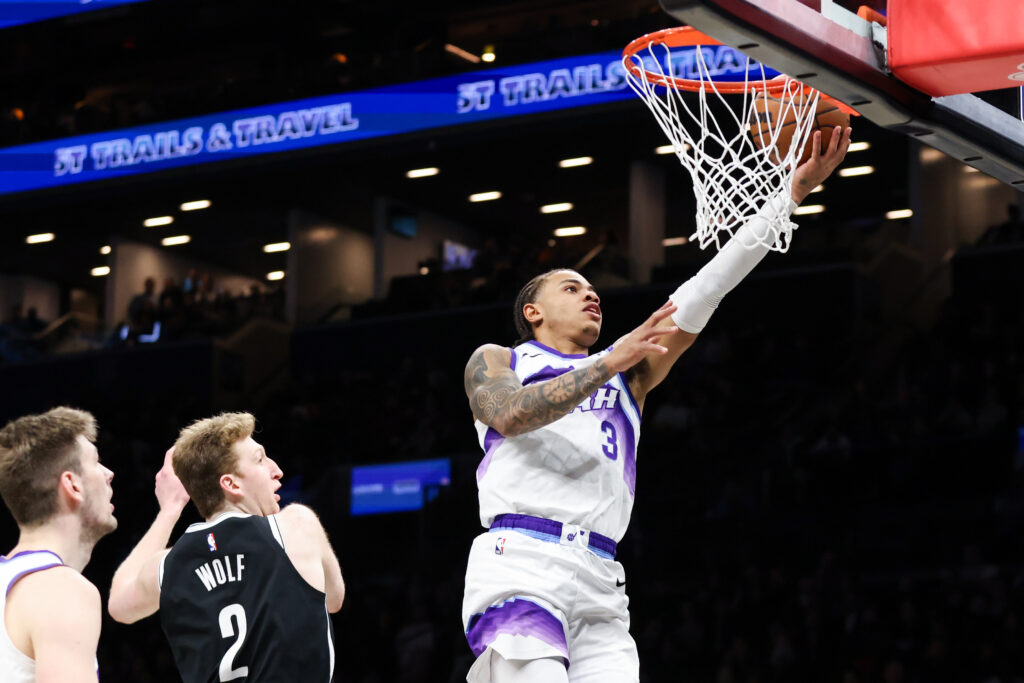 Utah Jazz guard Keyonte George