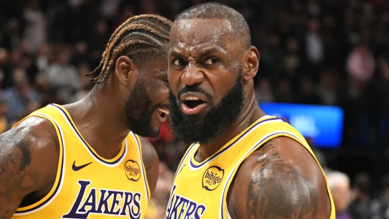 NBA Champion Jeff Teague blames Lakers' $104M LeBron James problem for crippling defensive woes image