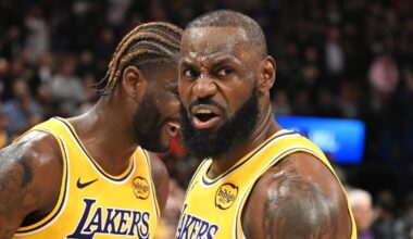 Announcers heap praise on LeBron James after assist snaps epic streak