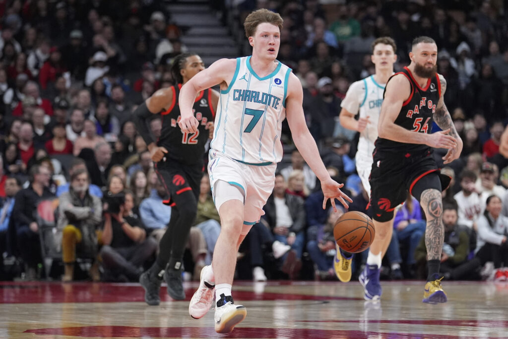 Charlotte Hornets guard Kon Knueppel