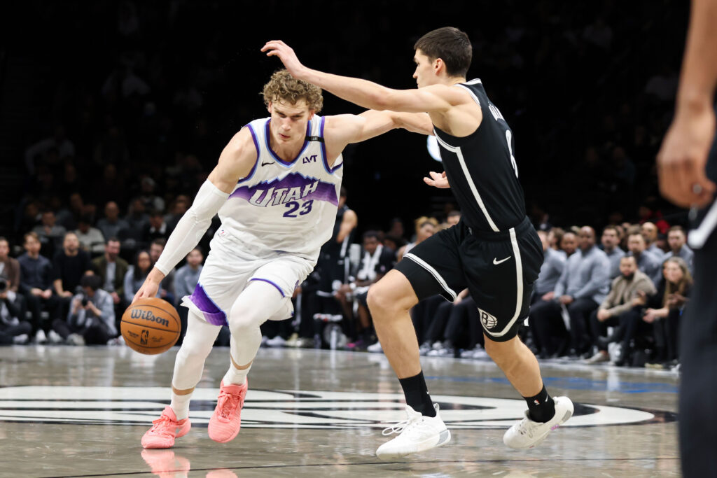 Utah Jazz forward Lauri Markkanen 