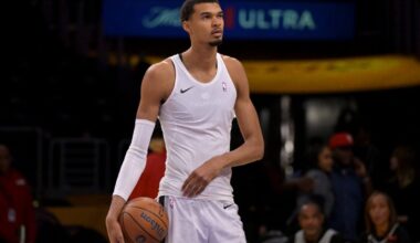 Victor Wembanyama is ‘feeling great,’ expects to return from calf injury for NBA Cup