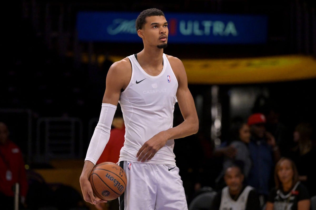 Victor Wembanyama is ‘feeling great,’ expects to return from calf injury for NBA Cup