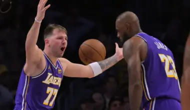 Lakers face Luka Doncic-LeBron James crossroads after JJ Redick's latest on-court experiment image