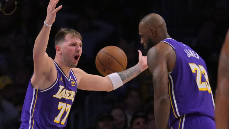 Lakers face Luka Doncic-LeBron James crossroads after JJ Redick's latest on-court experiment image
