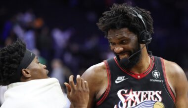 Joel Embiid questionable, Tyrese Maxey doubtful for Sixers-Hawks on Sunday