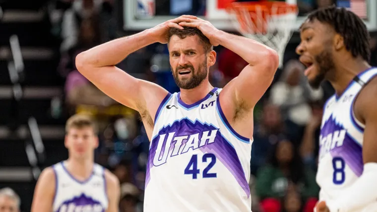 Kevin Love has a throwback showing in Jazz's fun win over Grizzlies image