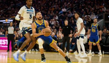 Steph Curry hits 100-foot shot before return to lineup, scores 39 in Warriors’ loss