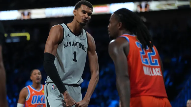 Victor Wembanyama downplays the idea of a rivalry between the Spurs and Thunder image