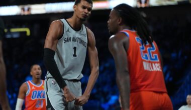 Spurs Player Ratings: Victor Wembanyama Shines In Return; Helps End Thunder's 16-Game Win Streak
