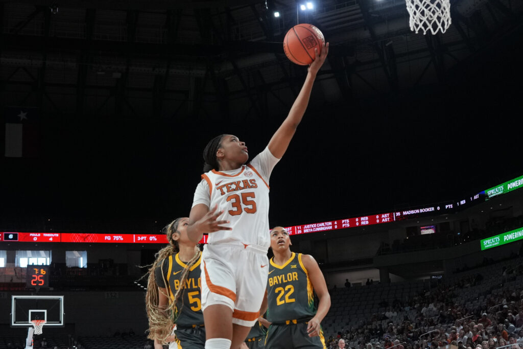 Texas Longhorns forward Madison Booker