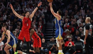 Steph Curry dazzles with 12 3s, 48 points as Warriors fall short against Blazers