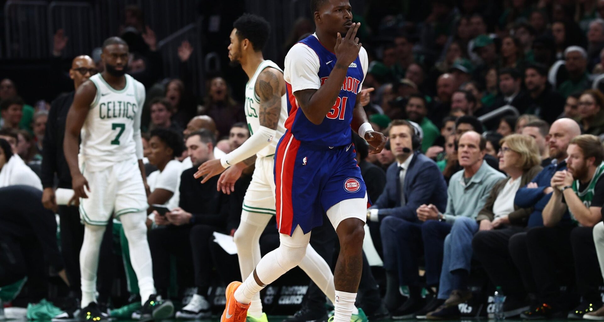 Celtics can't hold off Pistons on way to 112-105 loss - 98.5 The Sports Hub