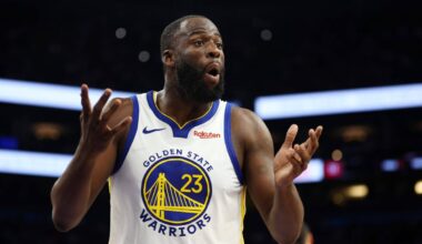 Draymond Green ejected after shoving Suns’ Collin Gillespie, arguing with officials