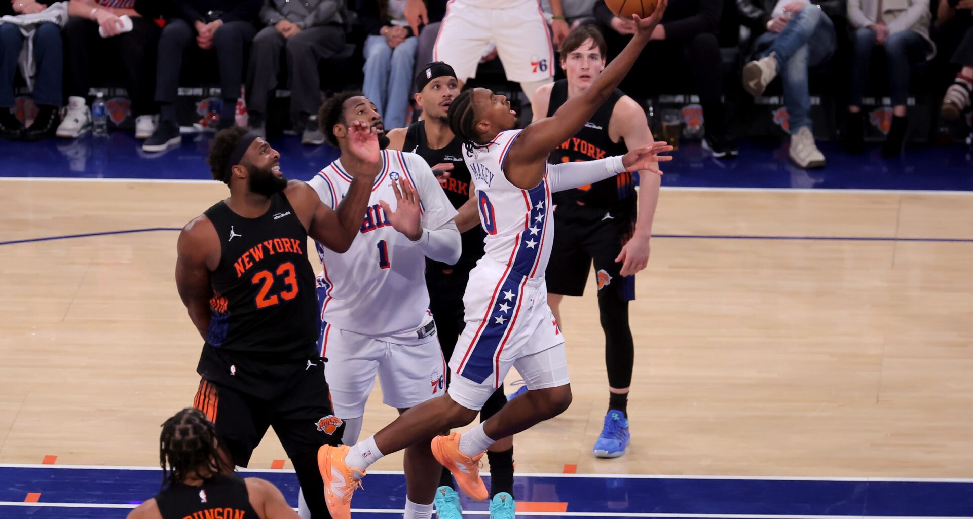 Sixers a Huge Favorite Over Nets With Tyrese Maxey, Paul George, Joel Embiid All Expected to Play
