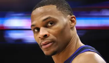 Kings' Russell Westbrook passed Magic Johnson on a historic NBA record board image