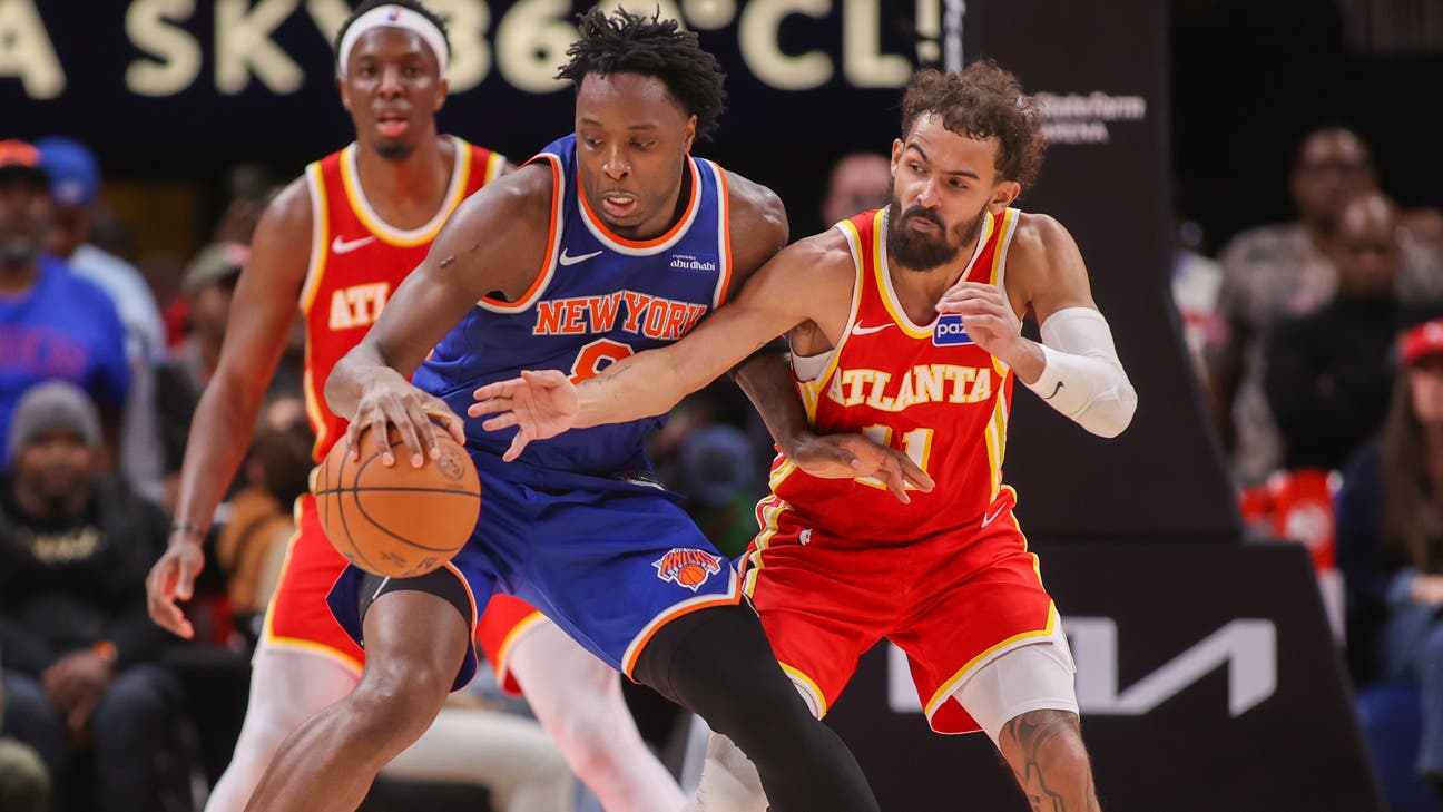 OG Anunoby overcomes off offensive night, plays late hero for Knicks against Hawks - SNY