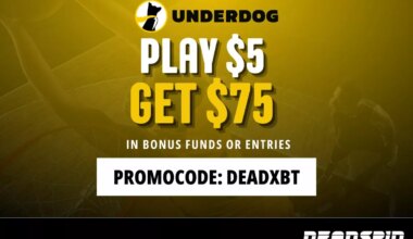 Underdog Promo Code DEADXBT Get Play $5 Get $75 Bonus for Nuggets vs Magic