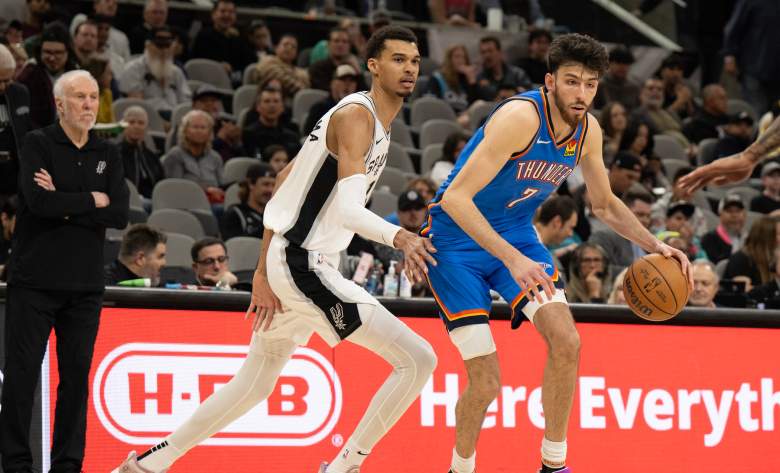 Oklahoma City Thunder v San Antonio Spurs