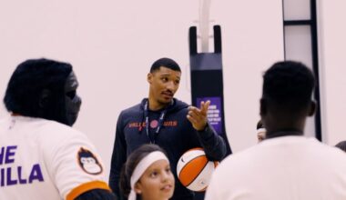 Suns, Mercury pros join youth for hoops to celebrate World Basketball Day