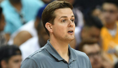 Will Hardy on the sideline