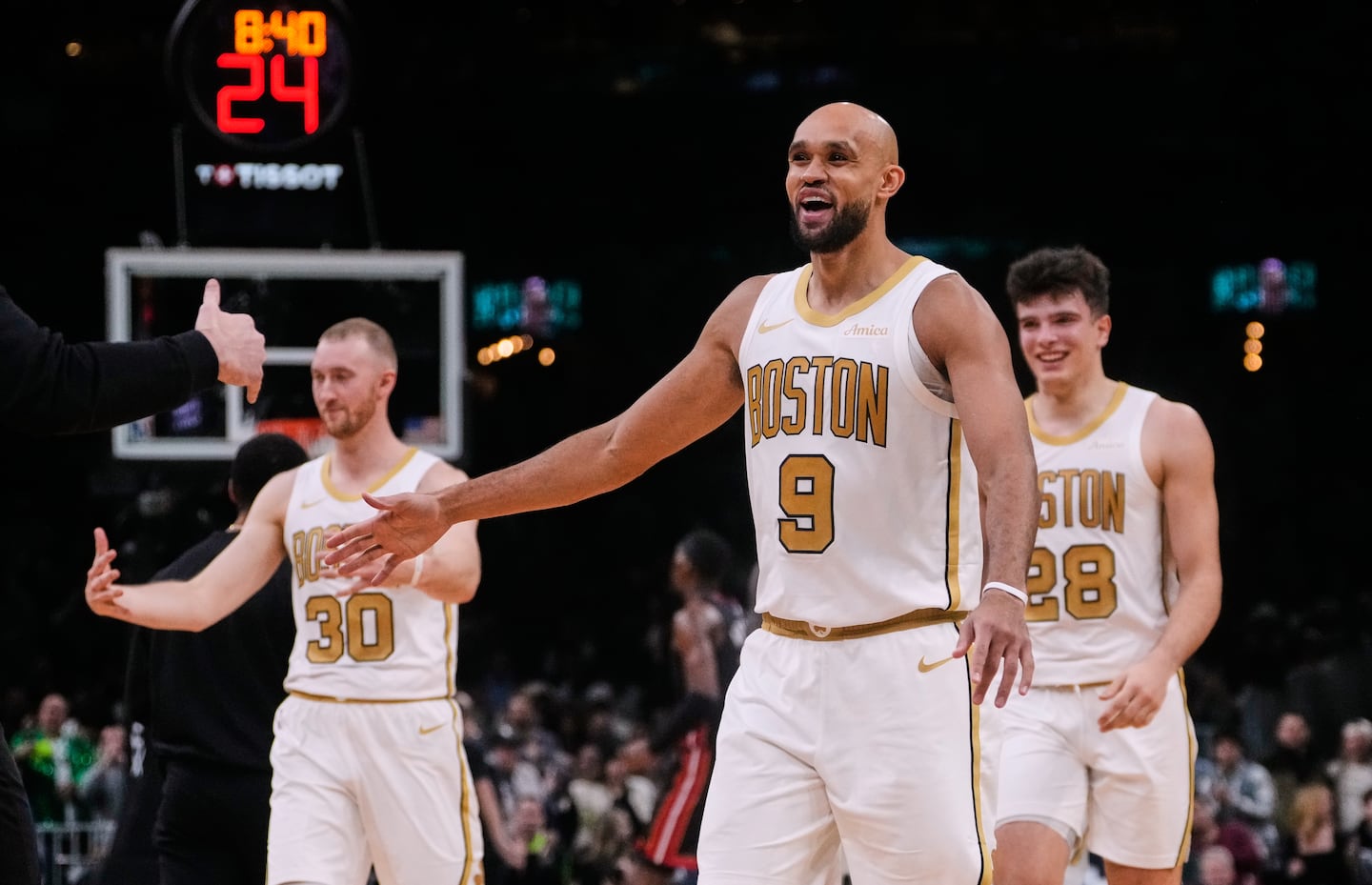 The Celtics had Christmas off for the first time in a decade.