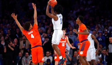 Wright hits winning 3 at buzzer and Dybantsa scores 28 as No. 10 BYU rallies past Clemson 67-64