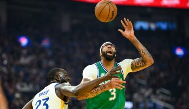 Anthony Davis exits Mavericks’ Christmas Day game against Warriors with groin injury