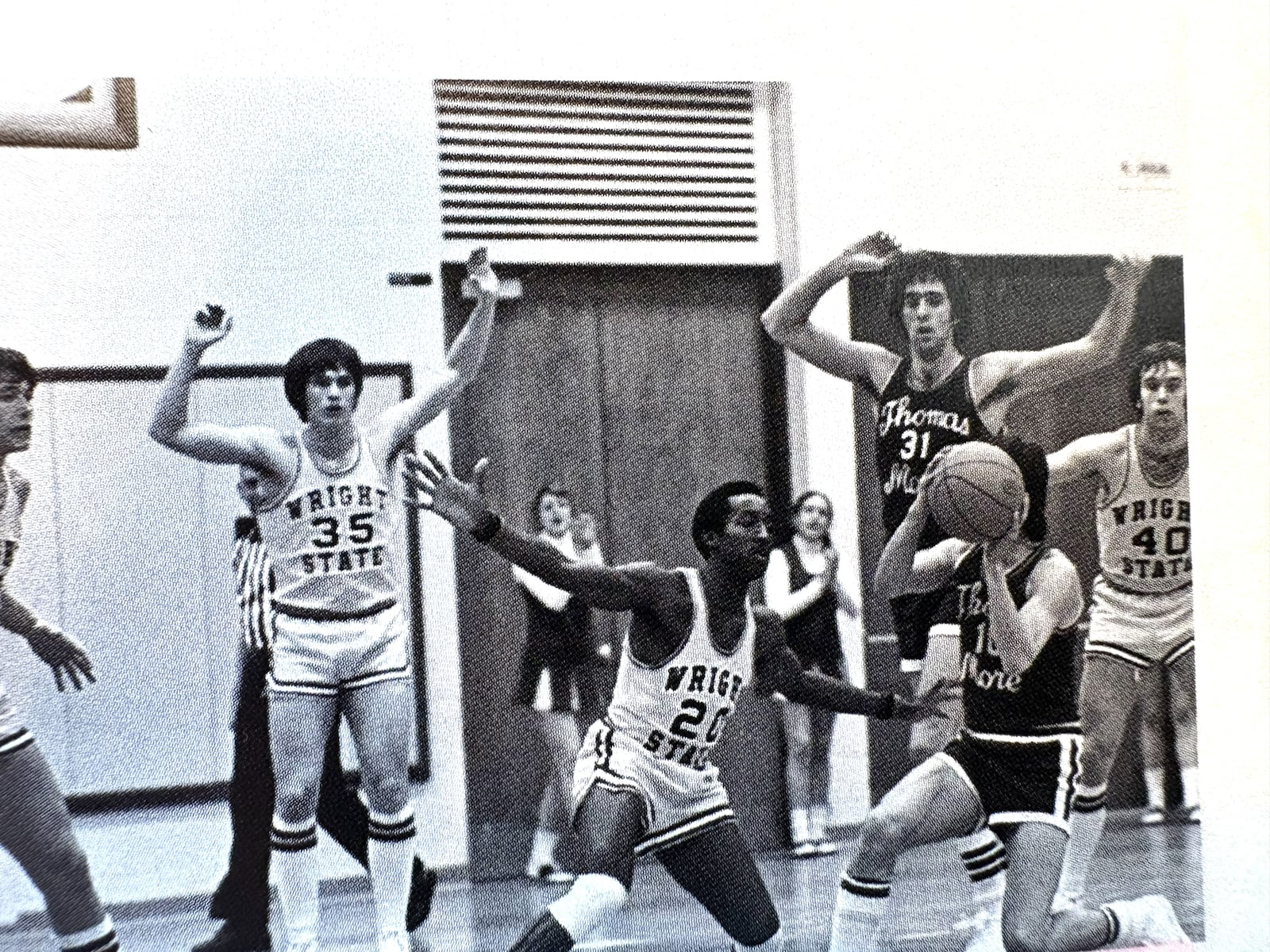 Abdul Shakur Ahmad – known as Rick Martin when he played at Wright State after a prep career at Middletown High – was the starting point guard on the Raiders 1975-76 team. He was one of four players on that team to score over 1,000 career points, finishing with 1,182 points. CONTRIBUTED PHOTO