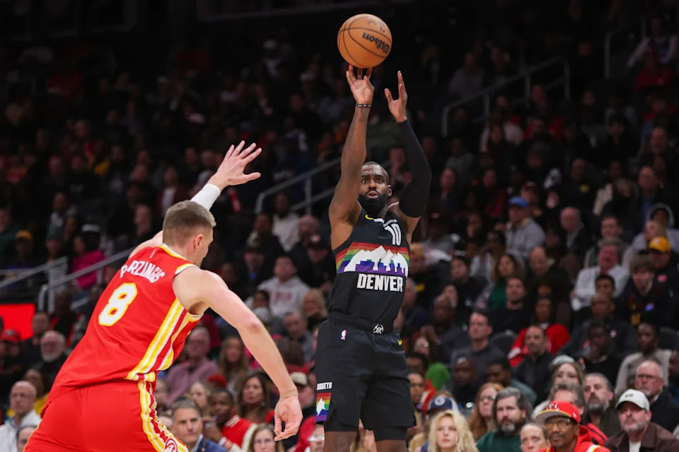 Denver Nuggets guard Tim Hardaway Jr. (10)Brett Davis-Imagn Images