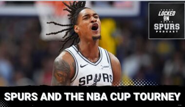 Spurs' young stars shine as they prepare for NBA Cup showdown against Lakers