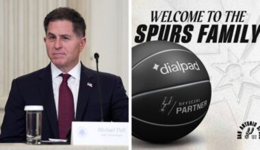Spurs' strategic partner, Michael Dell, invests billions in 'Trump Accounts' for children; Spurs partner with Dialpad