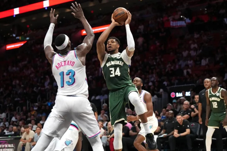 NBA: Milwaukee Bucks at Miami Heat