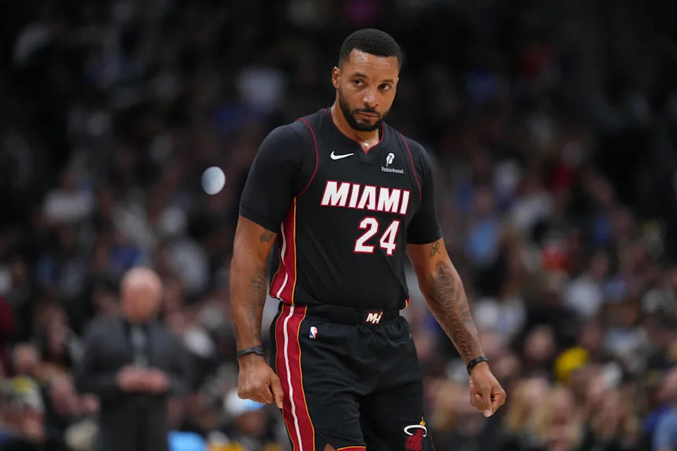 Miami Heat guard Norman Powell (24) © Ron Chenoy-Imagn Images