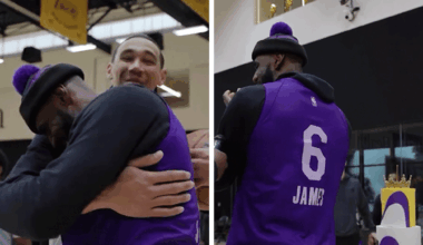 LeBron James Serenaded With 'Happy Birthday' Song At Lakers Practice
