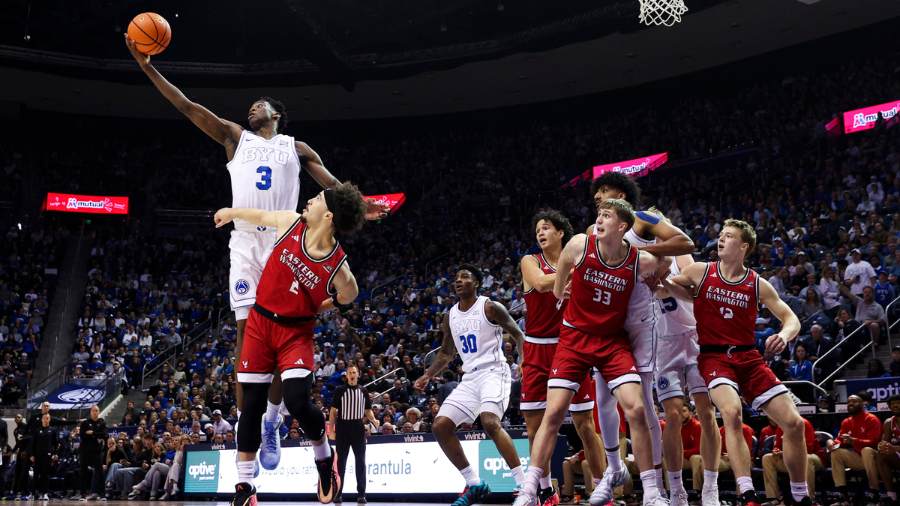 BYU's AJ Dybantsa Posts First College Triple-Double