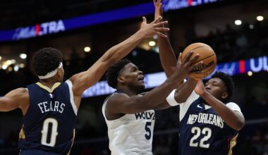 Anthony Edwards saves Wolves from themselves against woeful Pelicans