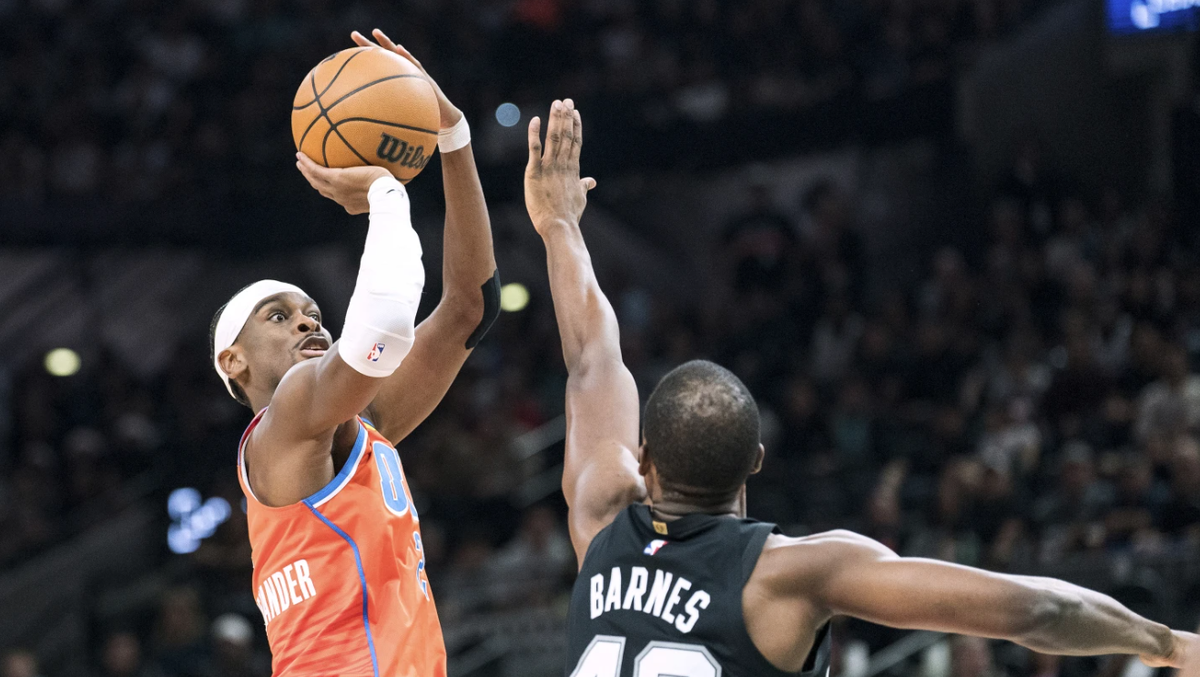 Spurs beat Oklahoma City Thunder for second time in 10 days